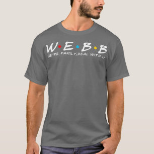 Nachname des Webb-Webb-Familienname des Webb T-Shirt