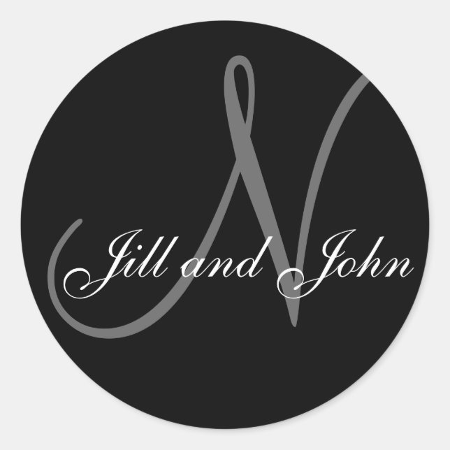 Nachname Erstname "N" plus Aufkleber mit den erste (Vorderseite)