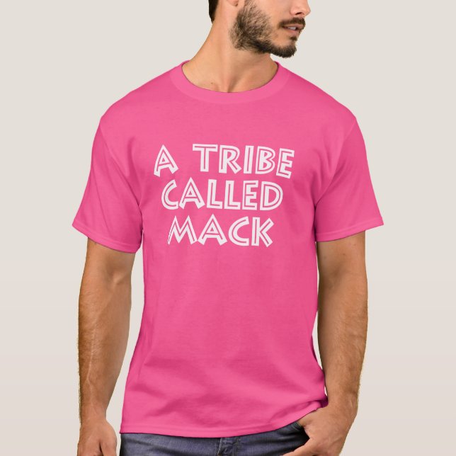 Nachname Familienerlaubnis für Mack-Wiedersehen T-Shirt (Vorderseite)