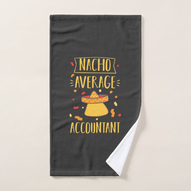 Nacho Average Accountant Handtuch (Handtuch)