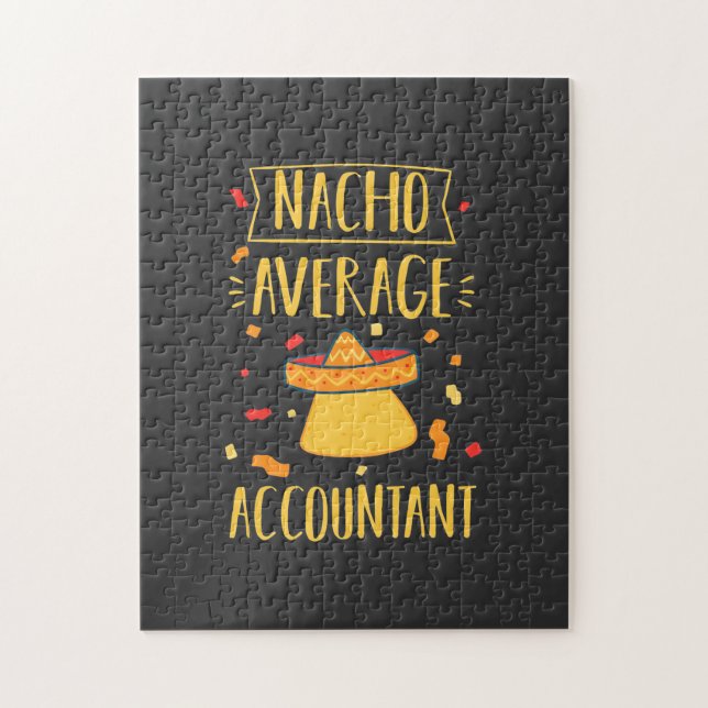 Nacho Average Accountant Puzzle (Vertikal)
