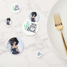 Nacho Average Bride 3-Foto Mexico Bachelorette Konfetti