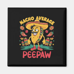 Nacho Average Bunnyaw Mexican Matching Cinco De Ma Magnet