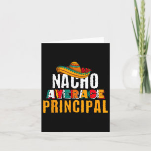 Nacho Average Cinco De Mayo Funny Mexica Karte