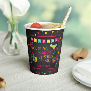 Nacho Average Couples Duschpapier Cup - schwarz Pappbecher