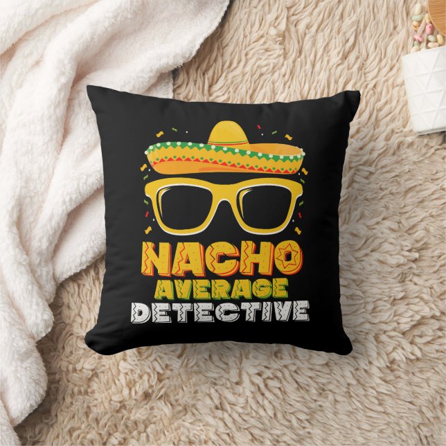 Nacho Average Detective Cinco de Mayo Kissen (Decke)