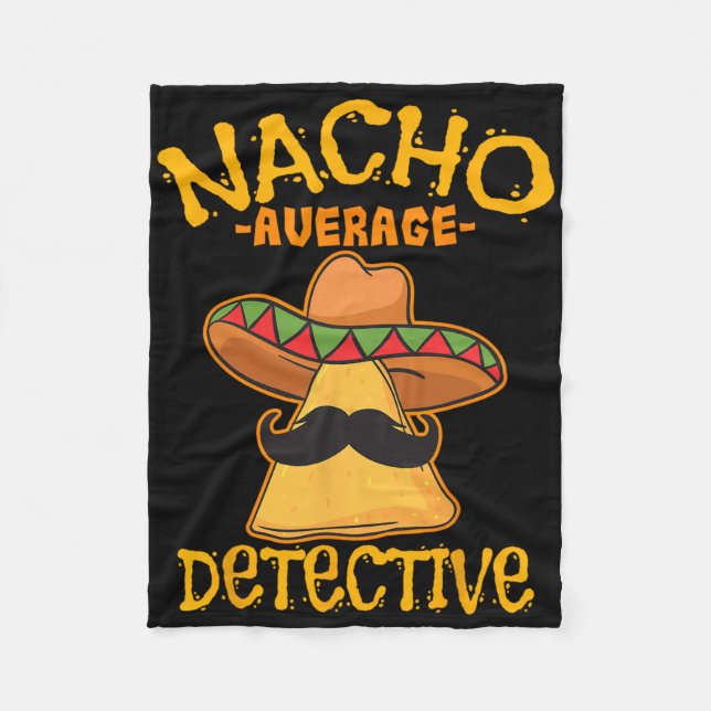 Nacho Average Detektor Informer CINC Fleecedecke (Vorderseite)