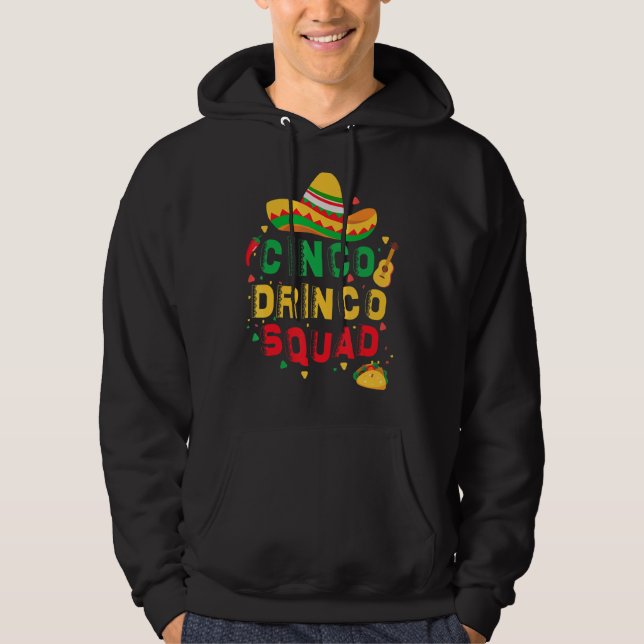 Nacho Average Grand Niedlich Cinco De Mayo 1 Hoodie (Vorderseite)