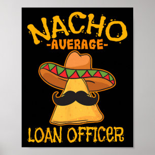 Nacho Average Kreditvorstand Originator Cinco De M Poster