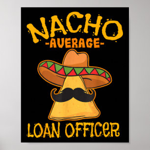 Nacho Average Kreditvorstand Originator Cinco De M Poster