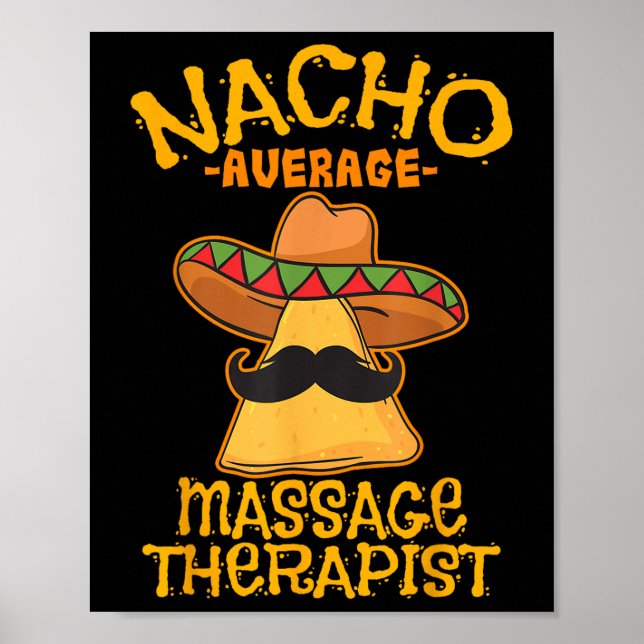 Nacho Average Magier Meuse Cinco De Mayo P Poster (Vorne)