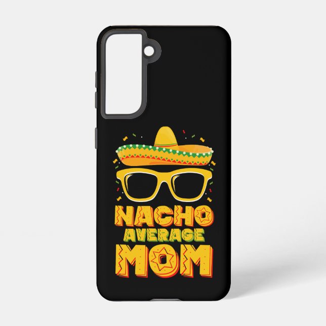 Nacho Average Mama Cinco De Mayo Matching Family Samsung Galaxy Hülle (Rückseite)