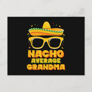 Nacho Average Oma Cinco De Mayo Family Postkarte