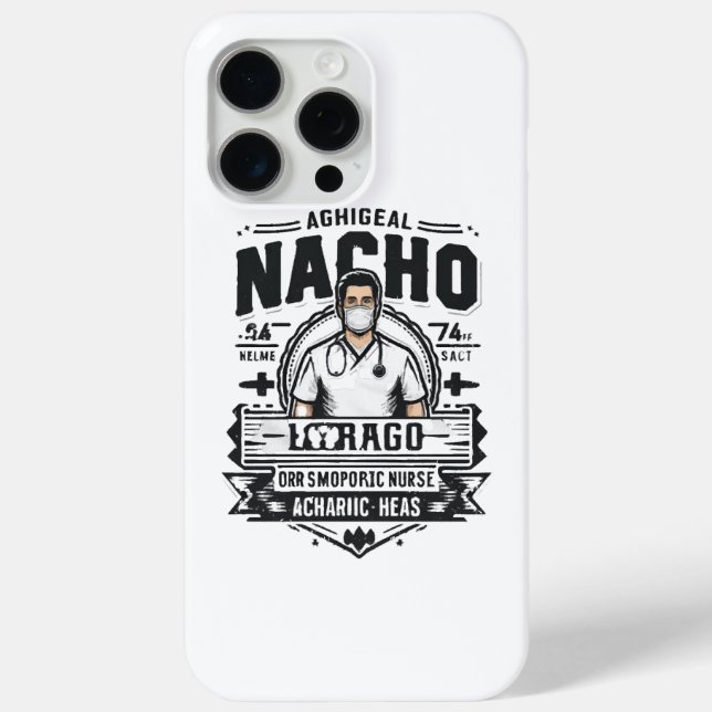 Nacho Average Orthopädie Nurse Case-Mate iPhone Hülle (Rückseite)