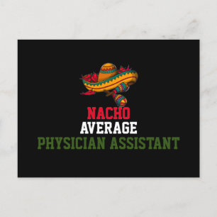 Nacho Average Physician Assistant Postkarte