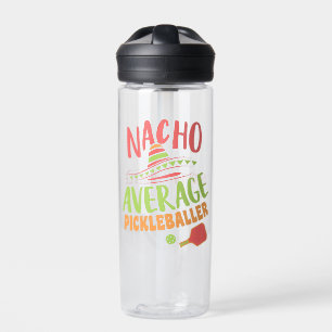 Nacho Average Pickleballer Funny Pickleball Trinkflasche