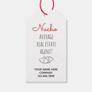 Nacho Average Real Anwesen Agent Geschenkanhänger