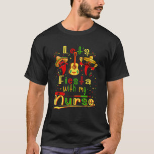 Nacho Average School Nurse Cinco De Mayo Mexican L T-Shirt