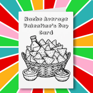 Nacho Average Valentinstag Karte
