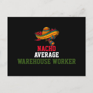 Nacho Average Warehouse Postkarte