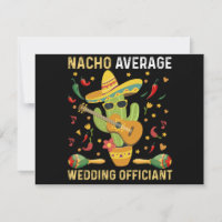 Nacho Average Wedding Offizier mexikanisches Party