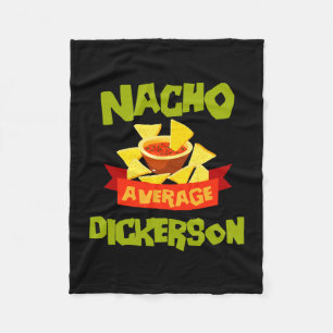 Nacho durchschnittlicher Dickerson lustiger Geburt Fleecedecke