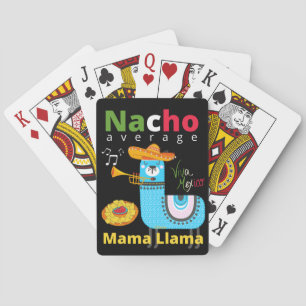 NACHO DURCHSCHNITTUNG MAMA LLAMA Cinco de mayo Spielkarten