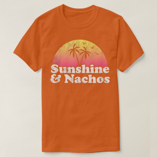 Nacho Geschenk Sunshine und Nachos Tank Top (Design vorne)