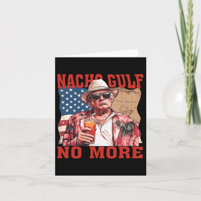 Nacho Gulf nicht mehr Golf der Vereinigten Staaten Karte (Vorderseite)