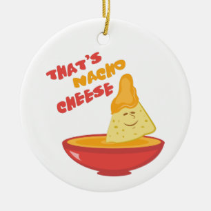 Nacho-Käse Keramik Ornament