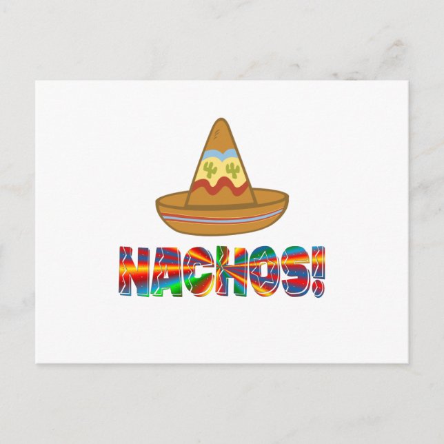 Nacho Liebe Postkarte (Vorderseite)