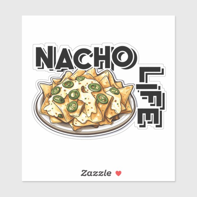 Nacho Lovers Aufkleber (Blatt)