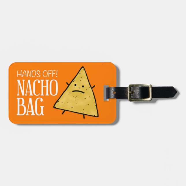 Nacho Luggage Tag Gepäckanhänger (Vorderseite horizontal)
