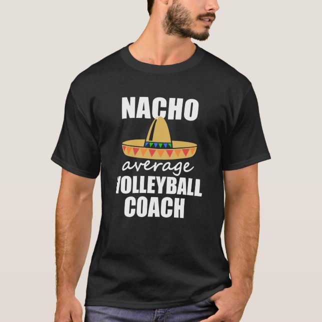 Nacho-lustiger Männer des durchschnittlichen T-Shirt (Vorderseite)