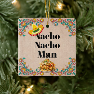 Nacho Nacho Man Keramik Keramikornament