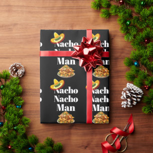 Nacho Nacho Man Wrapping Paper Geschenkpapier