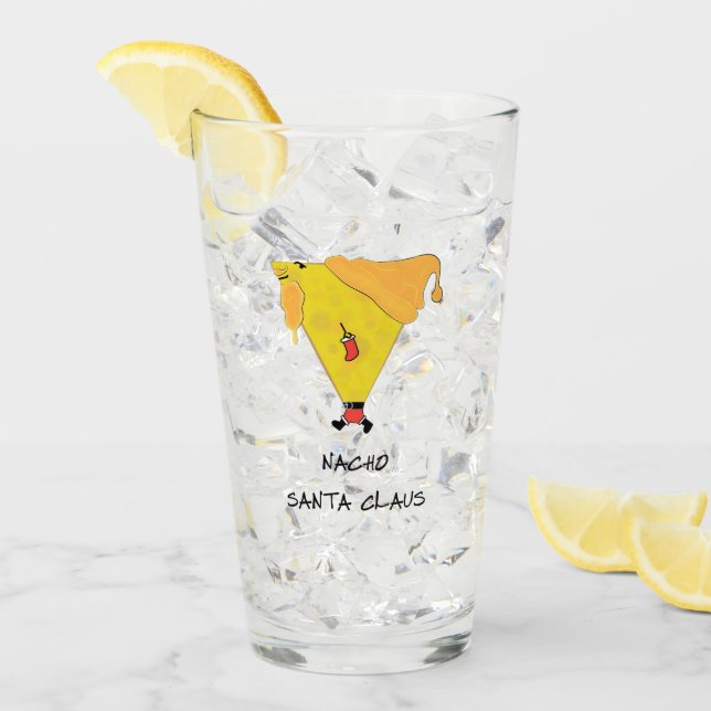 Nacho Santa Claus Glas (Vorderseite Ice)