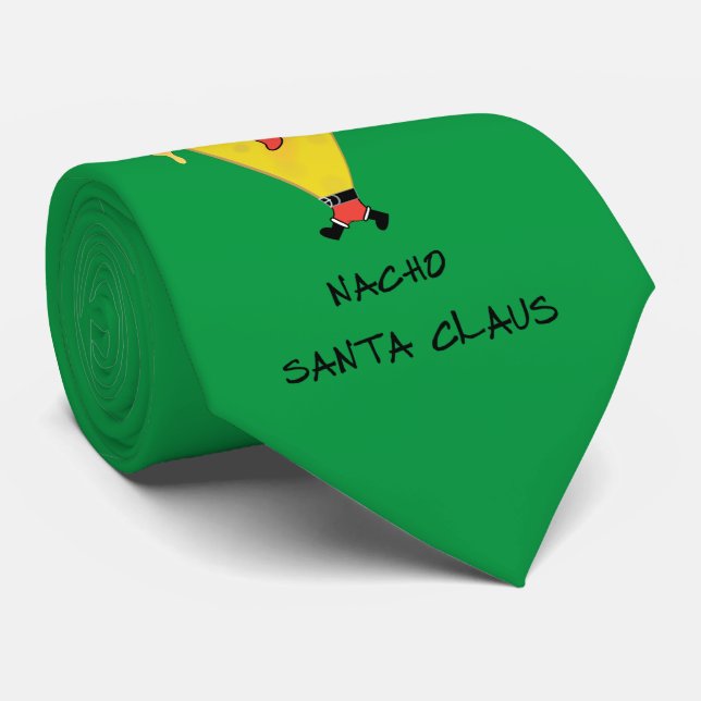 Nacho Santa Claus Krawatte (Gerollt)