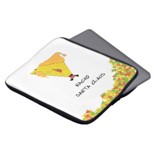 Nacho Santa mit Chips Laptopschutzhülle