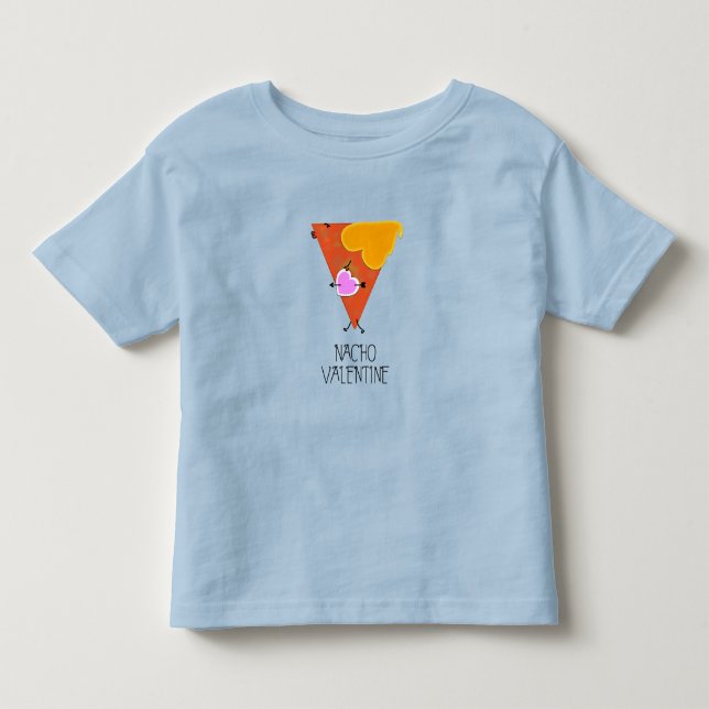 Nacho Valentine Kleinkind T-shirt (Vorderseite)