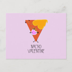 Nacho Valentine Postkarte