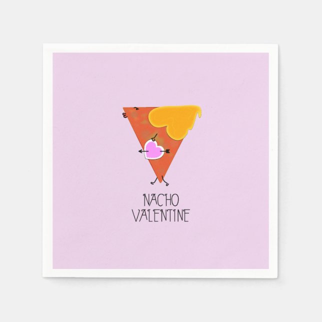 Nacho Valentine Serviette (Vorderseite)