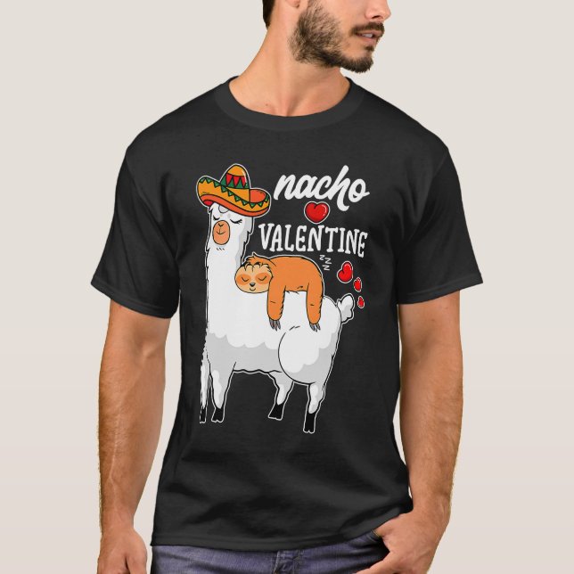 Nacho Valentine Valentine's Day T-Shirt (Vorderseite)