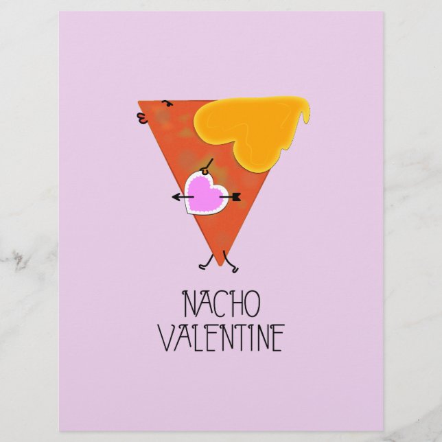 Nacho Valentinstag Event Flyer (Vorne)