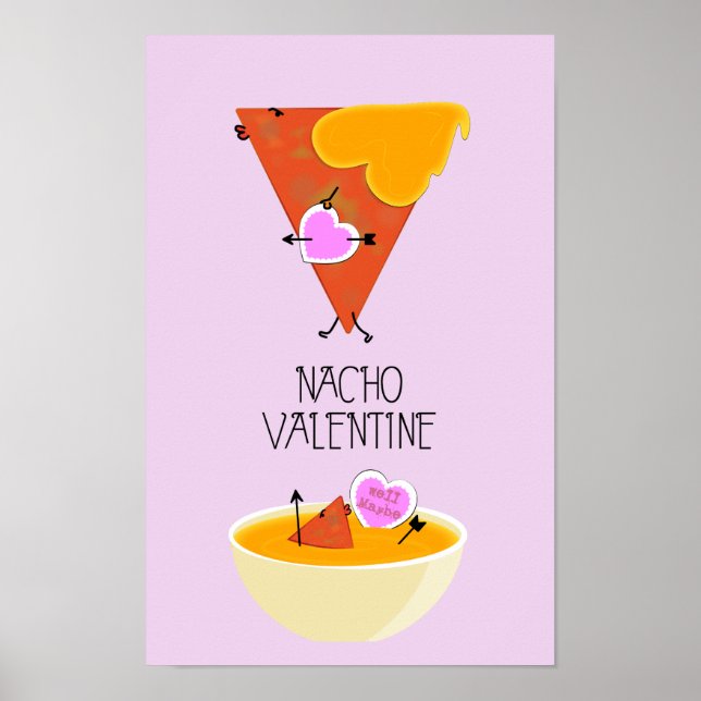 Nacho Valentinstag Event Poster (Vorne)