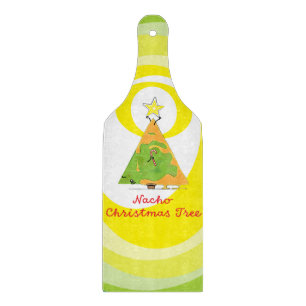 Nacho-Weihnachtsbaum Schneidebrett