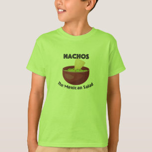 Nachos, der mexikanische Salat - Kids' Basic T - S T-Shirt