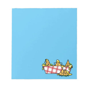 Nachos Melted Käse Jalapeno Nacho tortilla Chips Notizblock