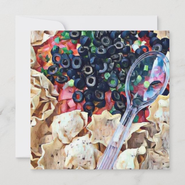 Nachos Nachos Feiertagskarte (Vorderseite)