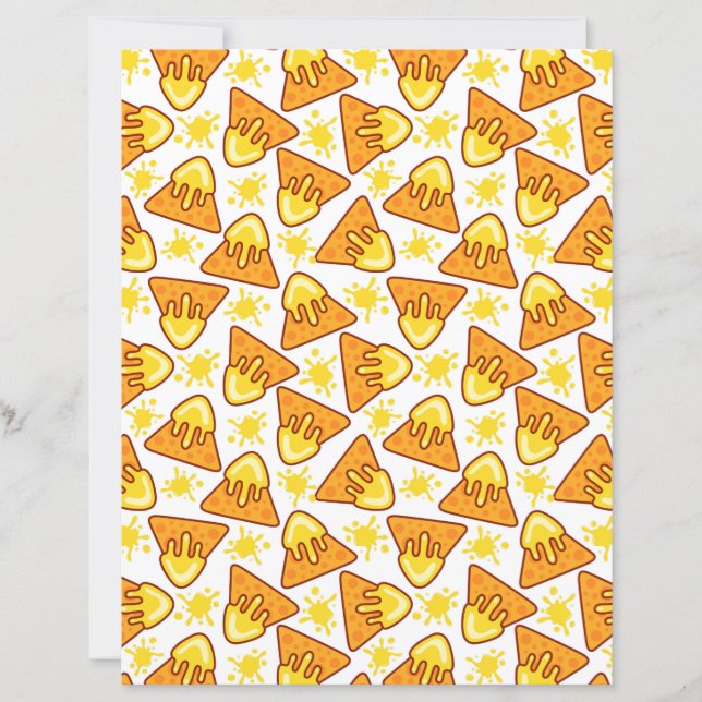 Nachos Scrapbook-Papier (Vorderseite)